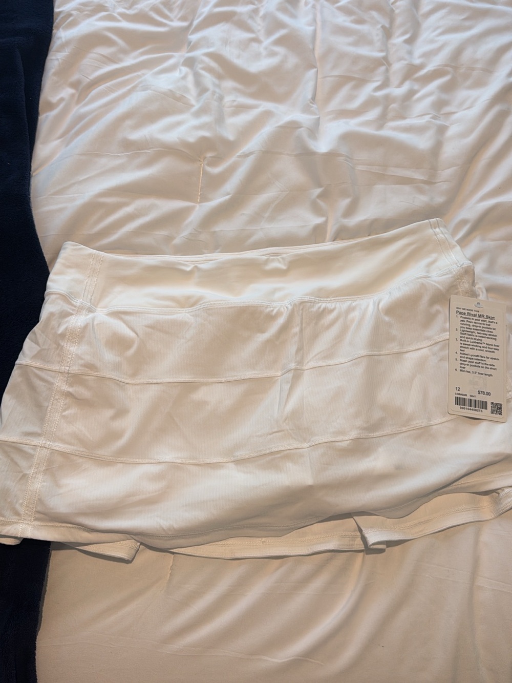 lululemon athletica White Mini Skort